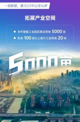 一分鐘速讀！一組數(shù)據(jù)解鎖2023年中山發(fā)展密碼